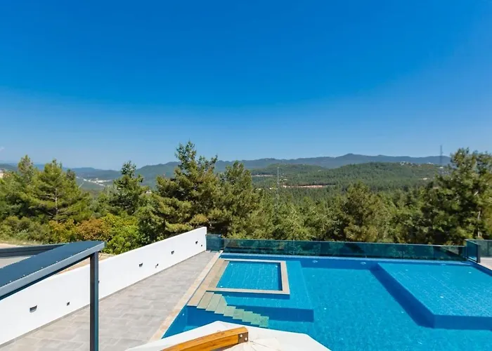 5 Bedroom Luxury With Private Pool Hot Tub Willa Kaş