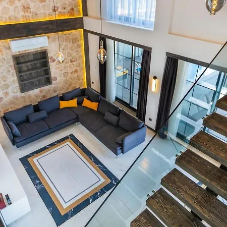 5 Bedroom Luxury With Private Pool Hot Tub Villa Kas